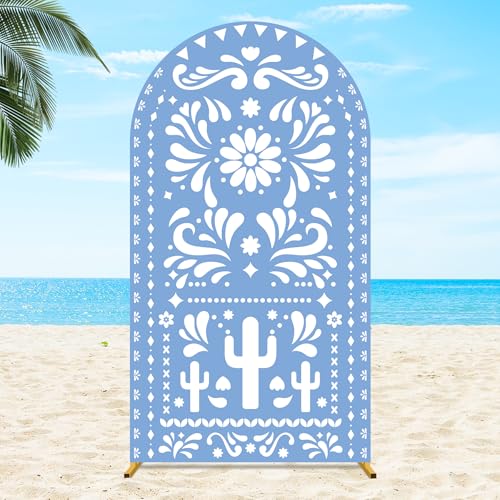 Funda para Arco Fiesta Mexicana Babenest 7.2FT Azul miniatura 1