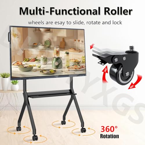 Soporte móvil ajustable para TV y pizarras 42-75 pulgadas miniatura 6