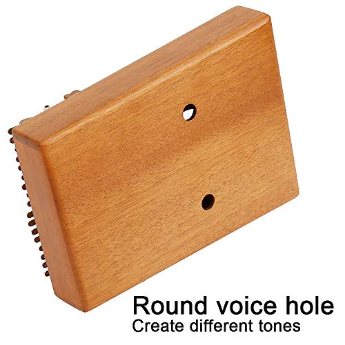 Kalimba 17 clés Touche Pouce Piano Professionnel,Doigt Instrument Musique en bois noyer massif Haute Qualité (bois) - Les Beatles, Paul McCartney, John Lennon, RIngo Starr, George Harrison Kalimba 17 clés Touche Pouce Piano Professionnel,Doigt Instrument Musique en bois noyer massif Haute Qualité (bois) – Image 7