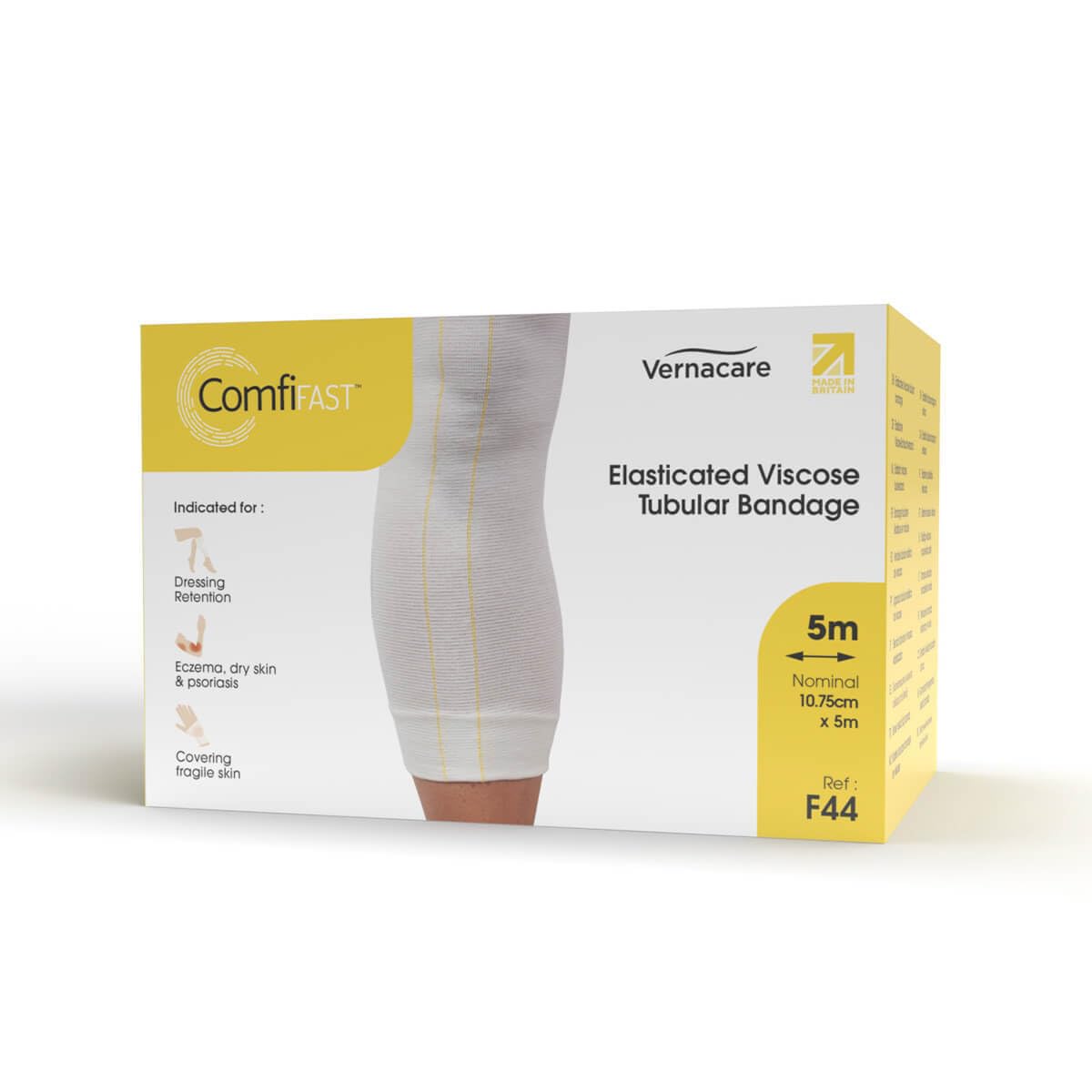 Comfifast Yellow Tubular Bandage 10.75cm x 5m x 1 (D007559)