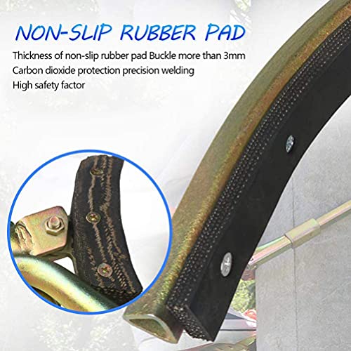 Chaussures d'escalade modèle 550 avec crampons et boucle réglable