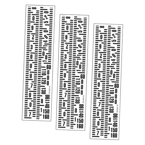 Levemolo Height Growth Chart Wall Decal Kids Growth Ruler Height Sticker for Children Kids Measuring Stick