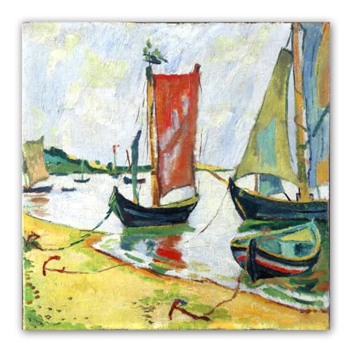 Tableau abstrait célèbres M.Nidden Coastline sur toile