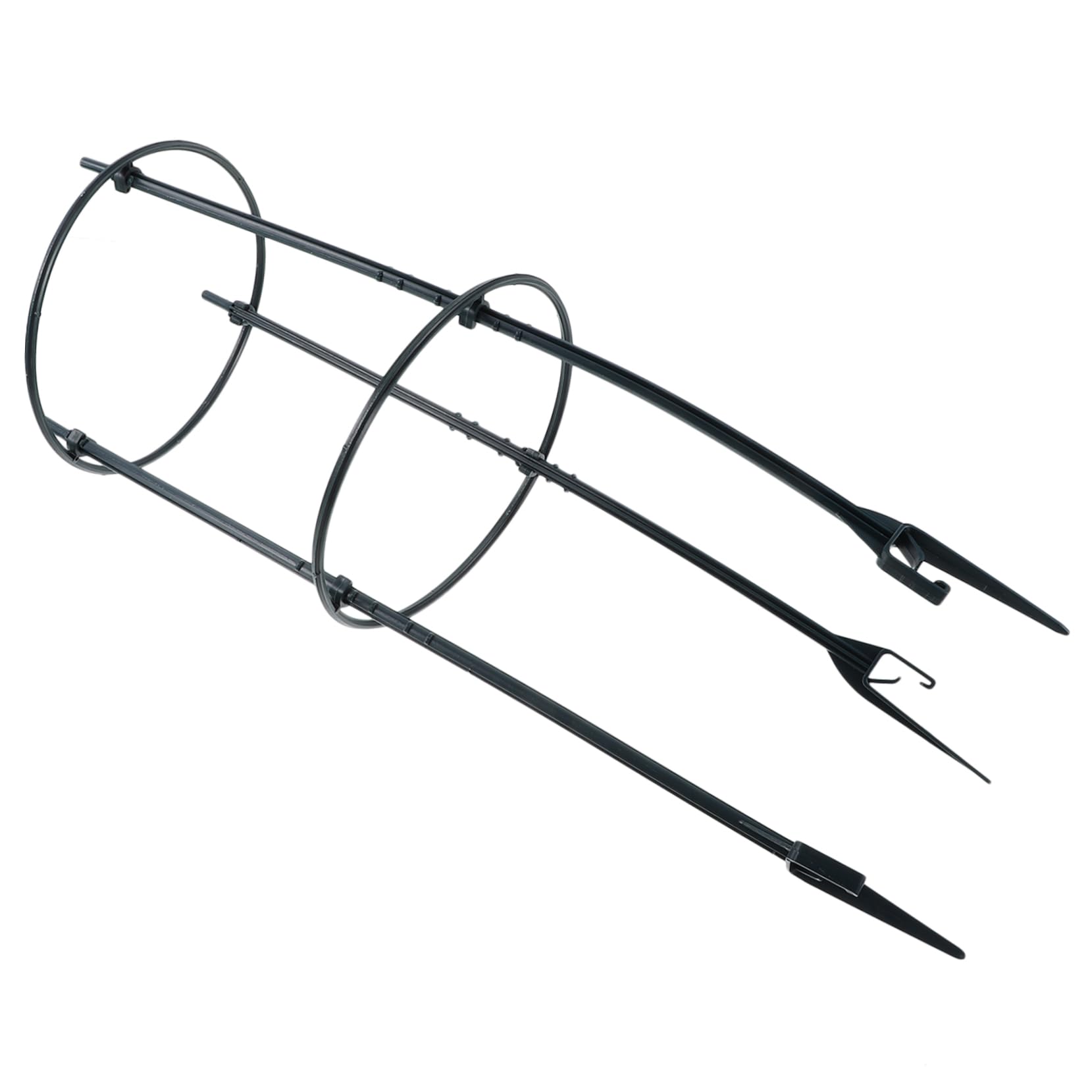 HANABASS 1Set Vertical Plant Support Rack Climbing Shelf for Potted Plants Durable Plant Holder for Vines for Use Rods Rings Height