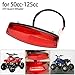 FVRITO 12V Led Rear Brake Tail light for 50cc 70cc 90cc 110cc 125cc Taotao 110B Boulder B1 Coolster 3050C Vitacci HAWK Peace Roketa Sunl BMS Bamboo RPS Raider 6 ICEbear JCL Chinese Quad ATV 4-Wheeler