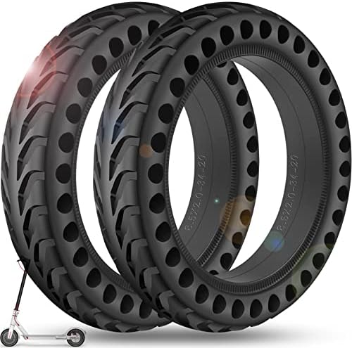 BANGTING 8,5 Zoll E Scooter Solid Reifen, 8 1/2 x2 Vollgummireifen, 50/75-6.1 Ersatzreifen für Xiaomi Pro 2 / M365 / M365 Pro / 1S / 3/3 Lite/Essential und alle 8,5 Zoll Scooter Re