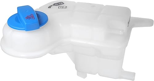 X AUTOHAUX Tanque de depósito de radiador de refrigerante 4F0121403N Botella de expansión de desbordamiento de refrigerante con tapa y sensor para