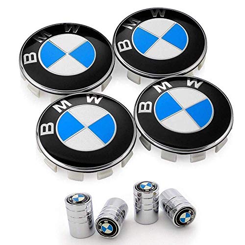 IGGY 4 Tapones Tapacubos Logo 68 mm Serie 1 2 3 4 5 6 7 m z X Tachuelas Círculos Aleación