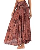 Es gibt zwei Möglichkeiten,es zu tragen,entweder als Kleid oder als Rock. Binden Sie den Gürtel als rückenfreies Kleid um Ihren Hals.Binden Sie eine Fliege vorne oder hinten,um ein Röhrenkleid zu dekorieren,oder tragen Sie es als losen,langen Rock,perfekt für Ihre Sommerbedürfnisse.