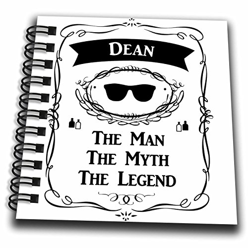 Mini bloc-notes personnalisé Dean cadeau homme légendaire