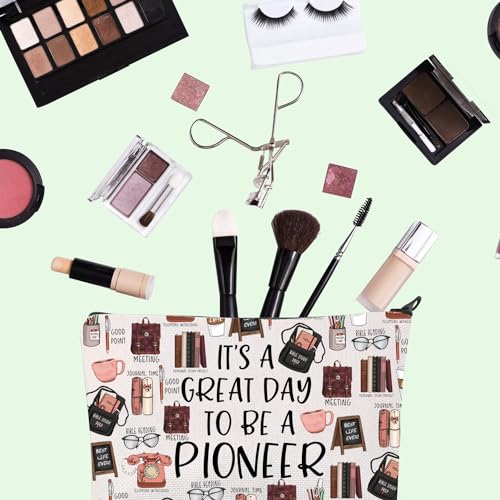 JW Pioneer School Makeup Bag JW Gift JW Pioneer School Zipper Pouch Pioneer Students Gift Best Life Ever Gift (Pioneer UK) - Image 4