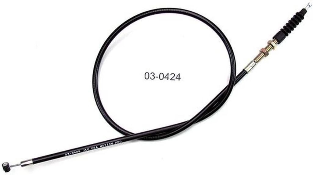 Motion Pro Clutch Cable Black Vinyl for Kawasaki Ninja ZX-6R/ZX6-RR - 03-0424