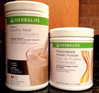 Herbalife Formula1 Nutritional Shake(Choose Your Flavor) + Personalized Protein Powder (French Vanilla)