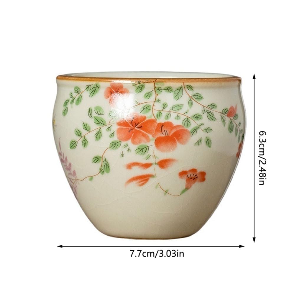 Filiżanka do herbaty Kubek do herbaty Ceramiczny kubek dla gości Kung Fu Herbata Kubek do herbaty Kubek dla Gościnności Domowej Ceramika Osobista Ceramika Pojemnik do namaczania