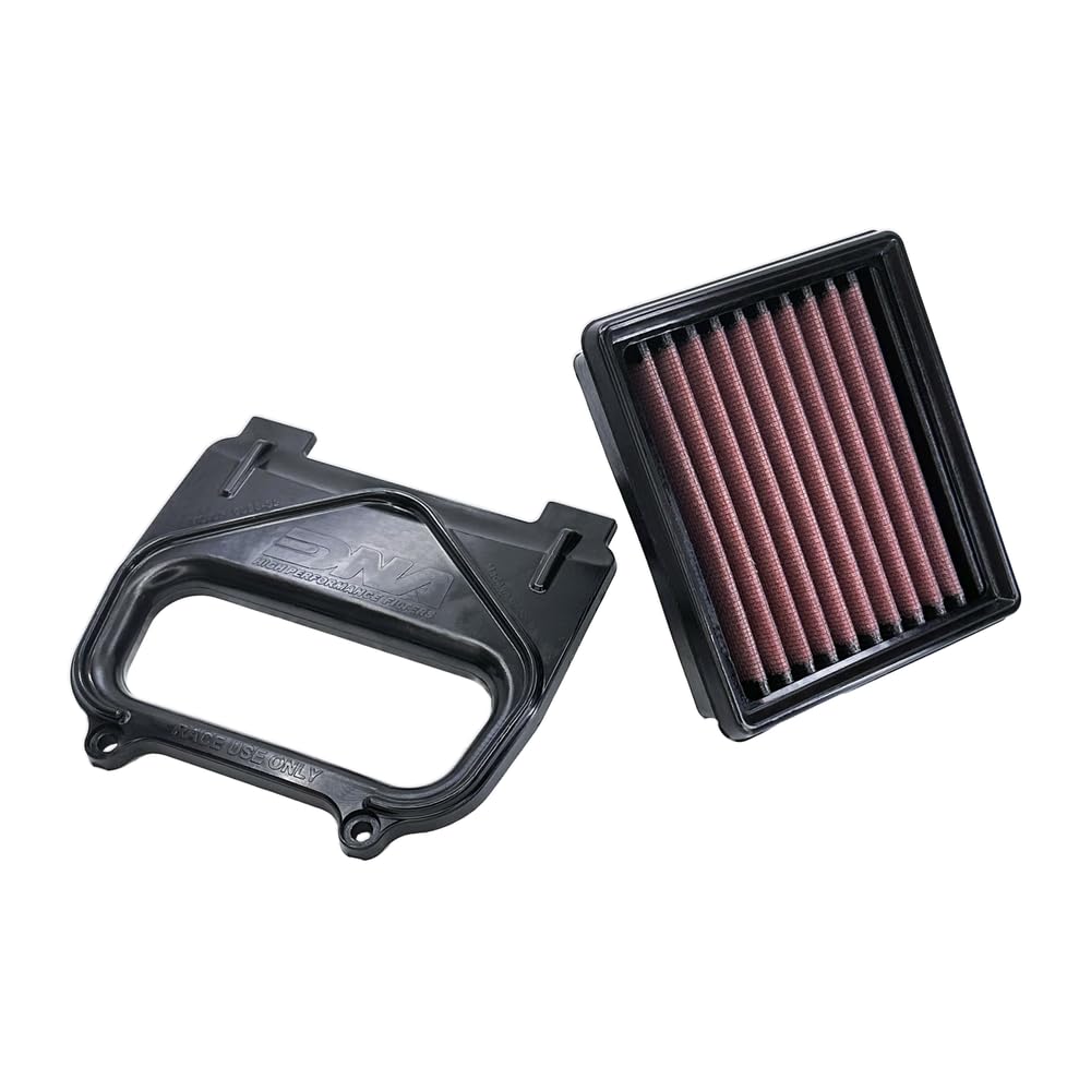 DNA Cubierta de Aire Stage 2 y Filtro Combo Compatible con CF Moto 450 MT (24-25) con flujo de aire aumentado en 74,10% y eficiencia de filtrado del 98-99%, PN: P-CF45E24-S2-COMBO