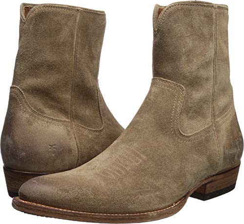 Image of Frye Austin Inside Zip Men's - Stylish, Durable Leather Footwear with Cushioned Insole for Comfort and Side Zipper Access Western Boots