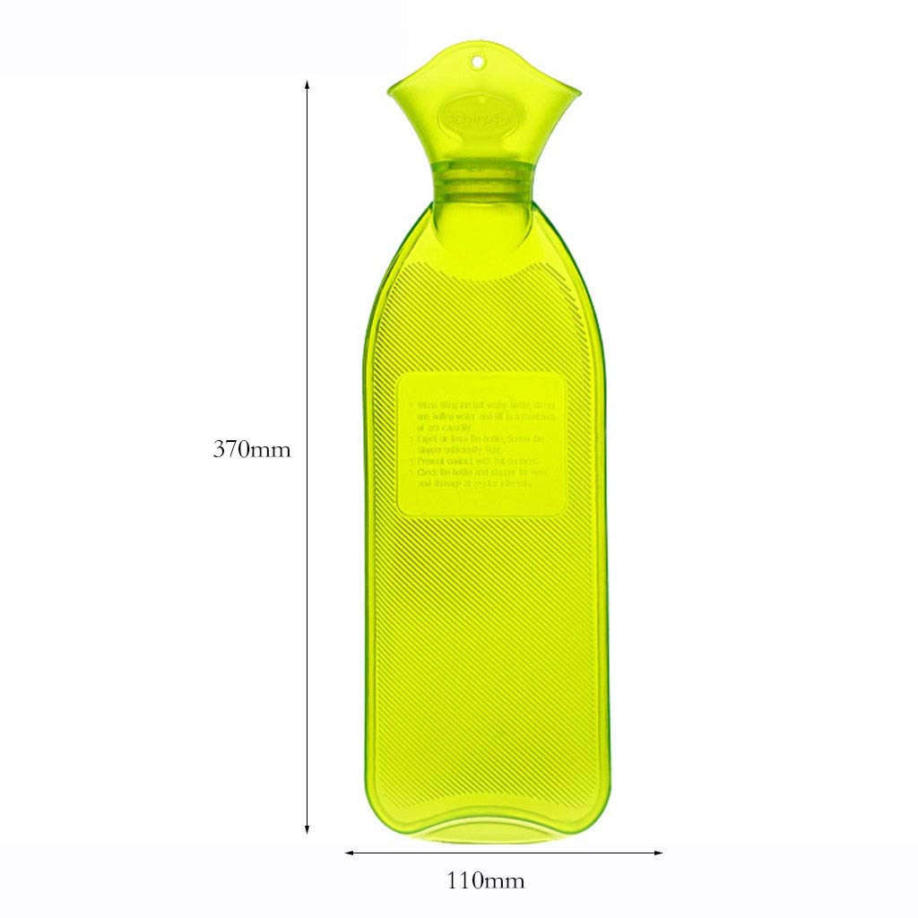 Botellas de agua caliente Reutilizable Agua portátil Tipo largo Pequeña inyección Botella llena Bolsa(C)