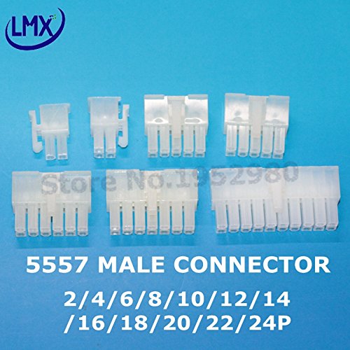 Wiring Connecting Terminals - 50 Set/lot Pitch MX4.2MM 5557/5569 2 * 12PIN (Female/Male housing+Female/Male Terminal Crimp) Connector for Molex PCB Board