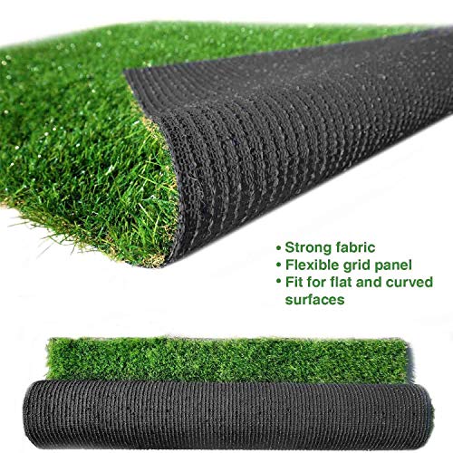 image for LITA 7ft x 13ft Realistic Deluxe Artificial Grass Synthetic Thick Lawn