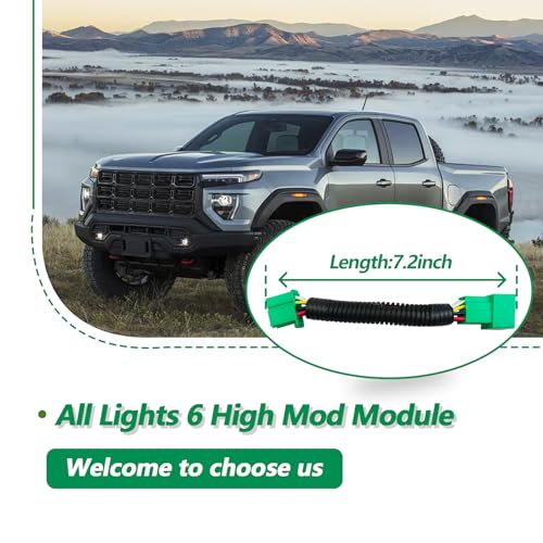 All Lights 6 High Mod Module para Chevy Colorado GMC Canyon 2023-25 miniatura 2