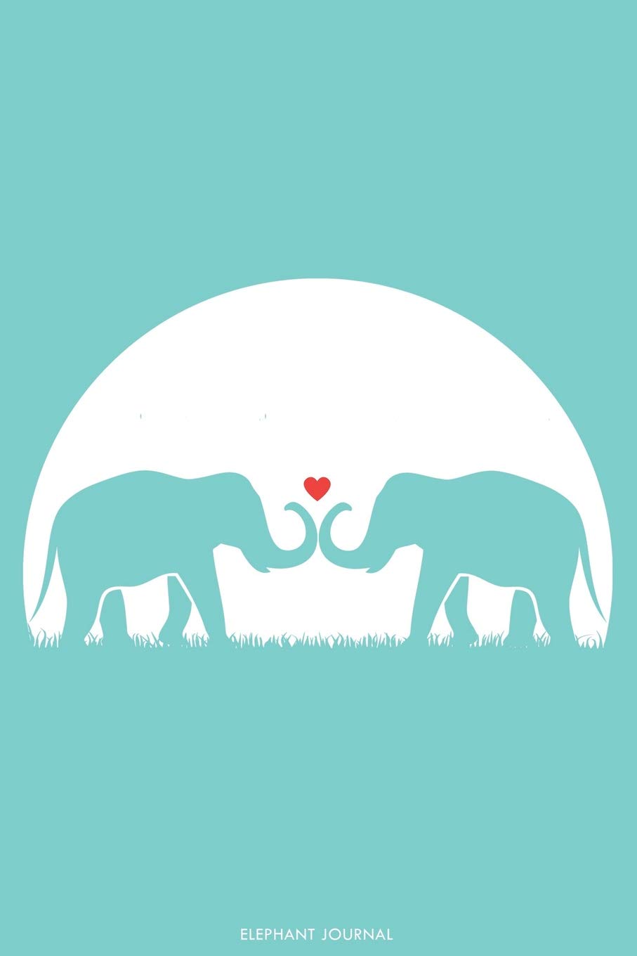 Elephant Journal: Elephants In love Composition Notebook