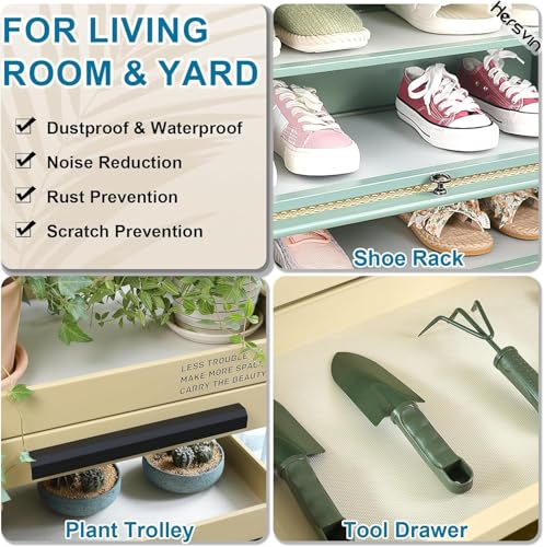 Image of Fridge Mats, Anti-Slip Kitchen Cabinet Drawer Shelf Mat Liner Sheets - Waterproof Strong Table Mat EVA for Fridge, Shelf Liner, Table Drawer mat (Diamond Transparent, 45 cm X 5 Meter)