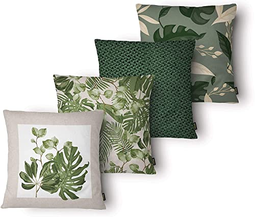 Kit com 4 capas para almofadas