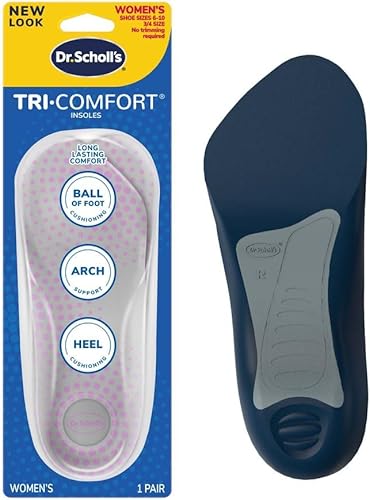 Dr. Scholl's Tri-Comfort - Plantillas cómodas para el talón
