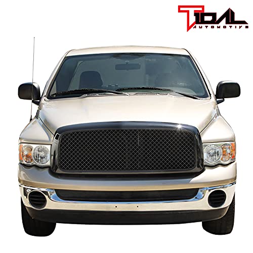 Eag Replacement Upper Grille Front Hood Mesh Grill Fit For 02-05 Ram 1500/03-05 Ram 2500 3500 Heavy Duty #TOP1