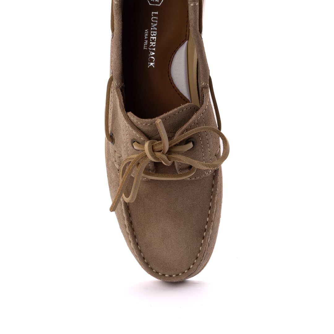 Lumberjack Navigator, Scarpe da Barca in Camoscio da Donna