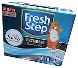 FRESH STEP CAT LITTER 261347 Fresh Step Extreme Odor Solution Scoop Litter Boxes for Cats, 20-Pound