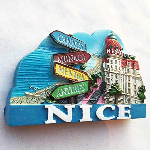 Imán 3D para Nevera con Diseño de Francia Nice miniatura 4