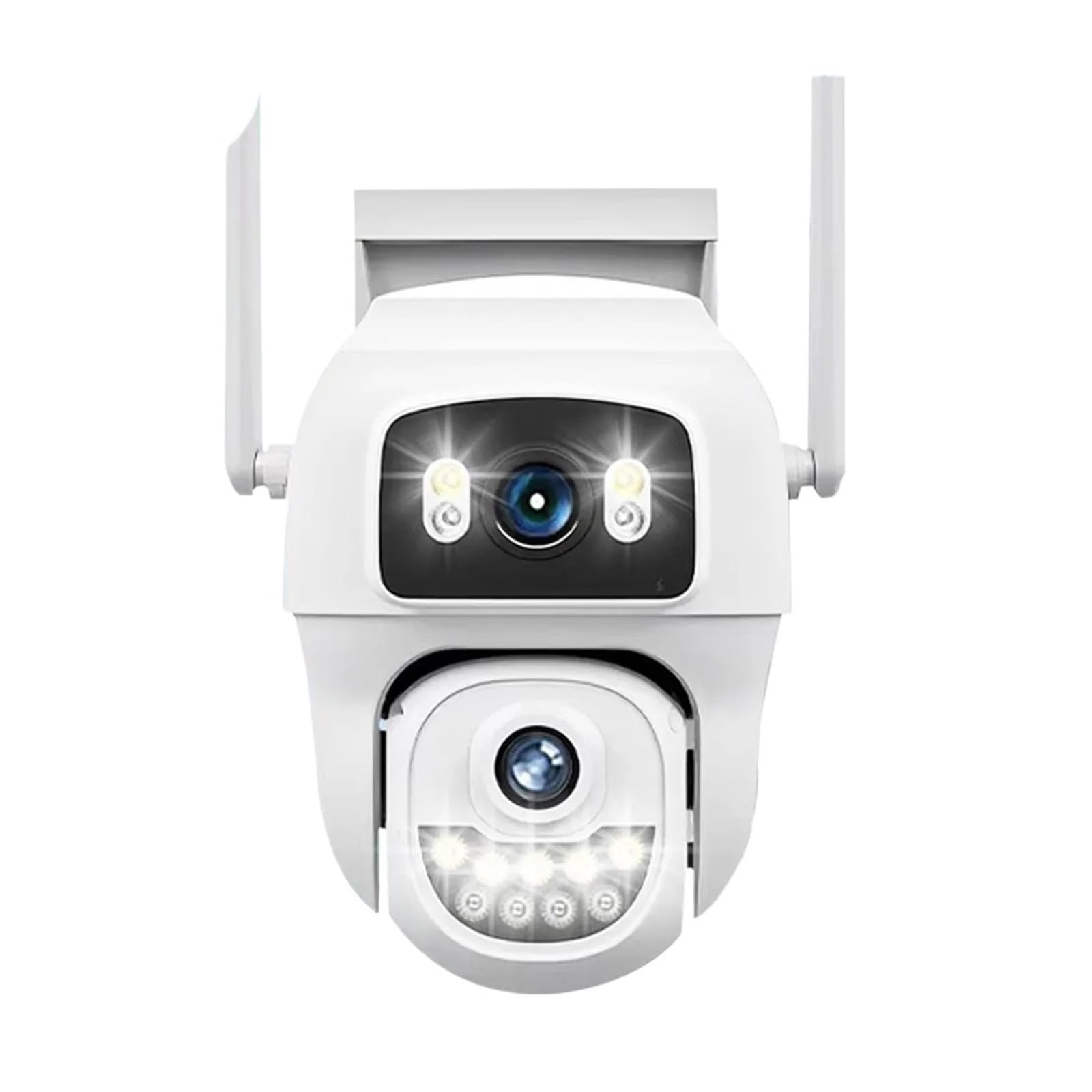 JVDDI PTZ Dual Screen 10MP 5K Wifi Camera Ai Human Detection Auto Tracking Outdoor CCTV Security Surveillance Camera(10MP Add 32G Card)