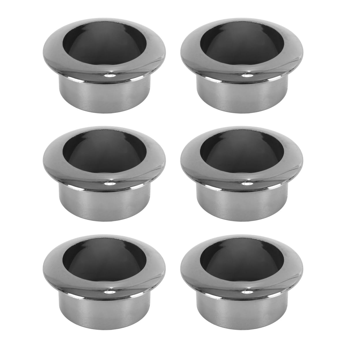 ACOLY 6 PCS Cable Grommet,Desktop Wiring Outlet Hole Cover for Wall and Tables,Diameter 30mm