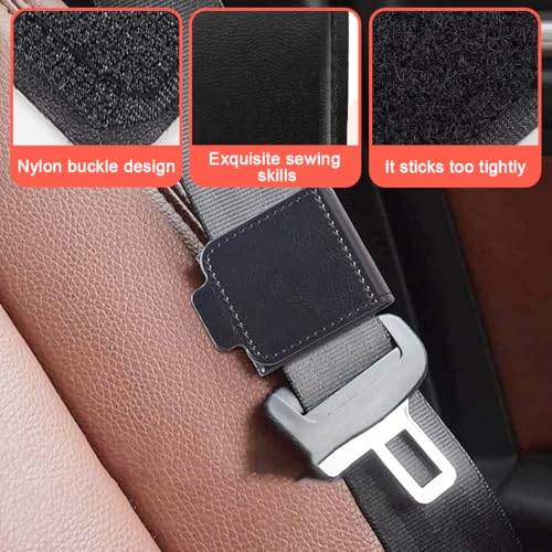 AOEVUIR 2 Pcs Sicherheitsgurt Clip, Auto Sicherheitsgurt Versteller Universal Auto Sicherheitsgurt Clip Gurtversteller zum Entspannen von Schulter und Nacken