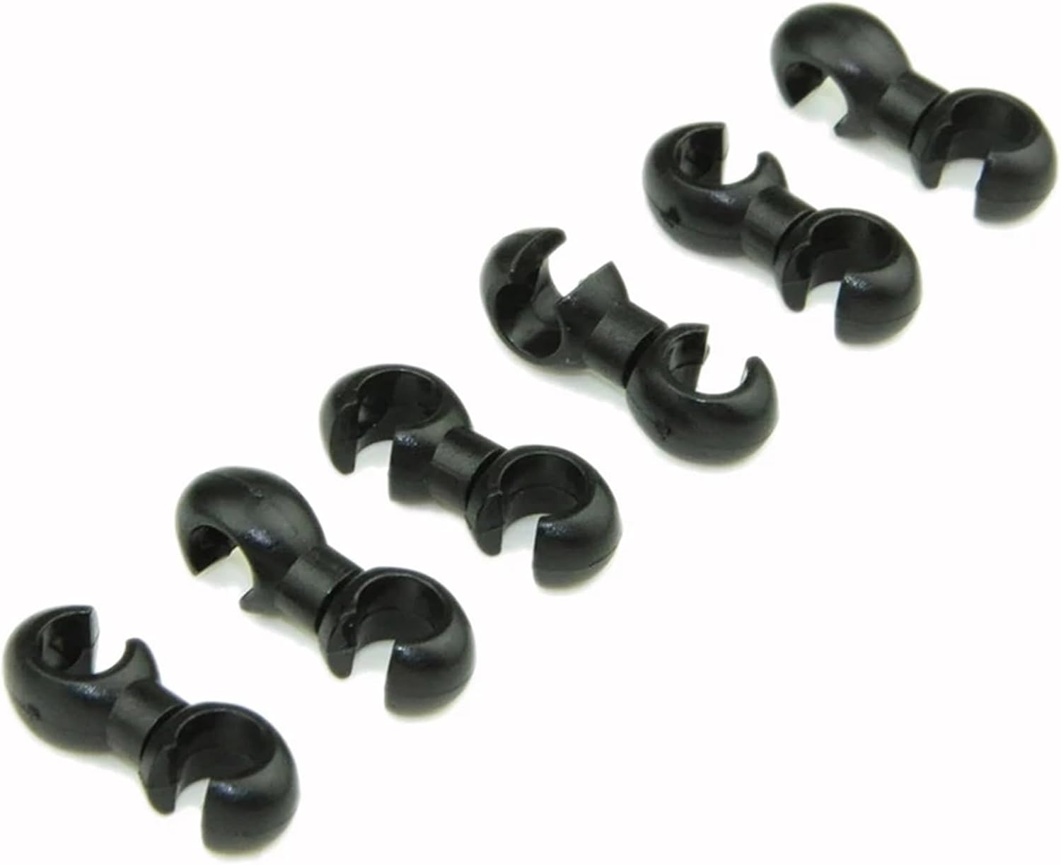 Bike Cable Clips 300 PCS Bicycle Cable Clamp S-Type Hook Brake Gear Buckle Bracket
