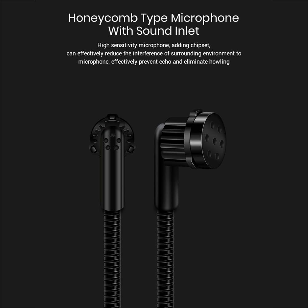 SPORTARC Set di microfoni senza fili, UHF microfono wireless ricaricabile USB Dual Headset System per altoparlante da palco insegna il discorso