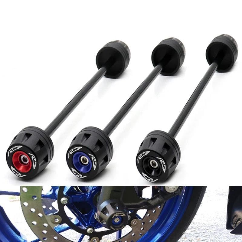 Motorcycle Frame Slider For Yamaha YZF-R7 (2021-2022) | Aluminum + ABS Crash Protection Pad - View #2