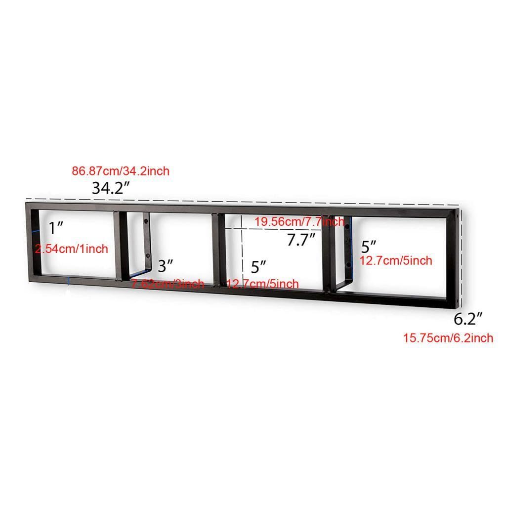 Porta CD/Dvd da Parete, Versatile Espositore per Casa E Ufficio