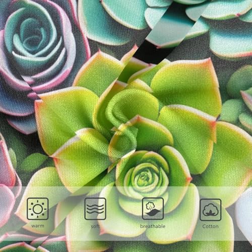 Succulent Plants Colorful Toddler Underwear Custom 2t Cotton Panties for Girl Personalized Briefs Kids Undies3