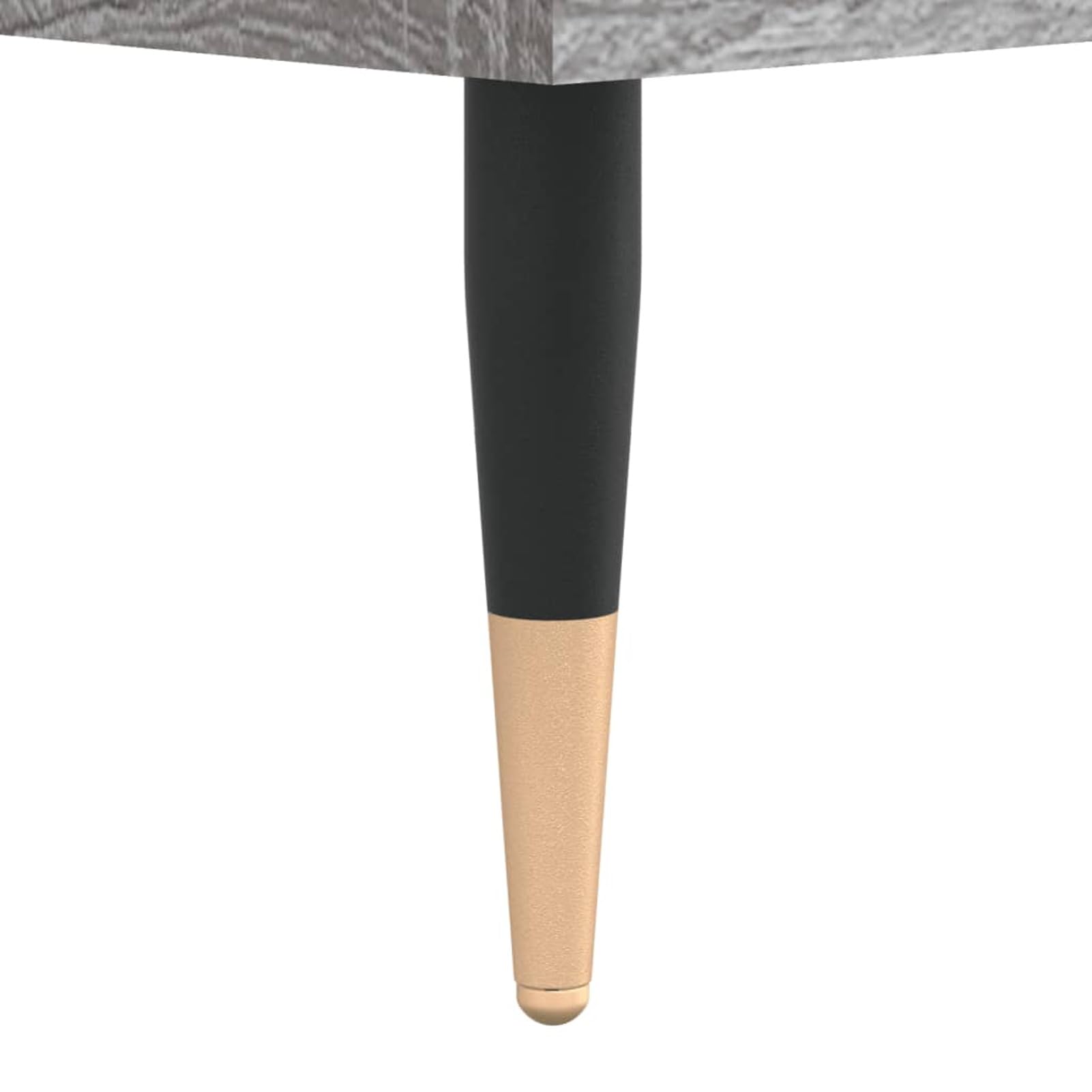 Homgoday Tavolino da caffè Sonoma grigio 60 x 50 x 36,5 cm, in legno ingegnerizzato, tavolino da tè per soggiorno, sala ricevimenti degli ospiti, camera da letto e ufficio, tipo 1