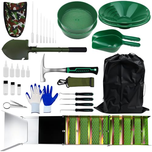 Complete Gold Mining Kit with Folding 50