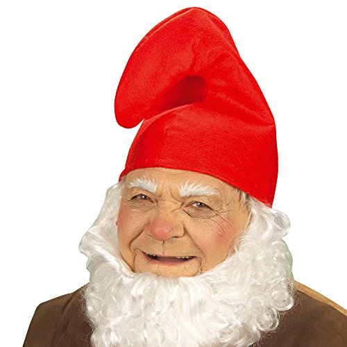W WIDMANN MILANO Party Fashion, Gnome Hat for Men Goblins, Elves, Fantasy, Fairy Tales, Forest, Santa's Helpers, Carnival - Image 2