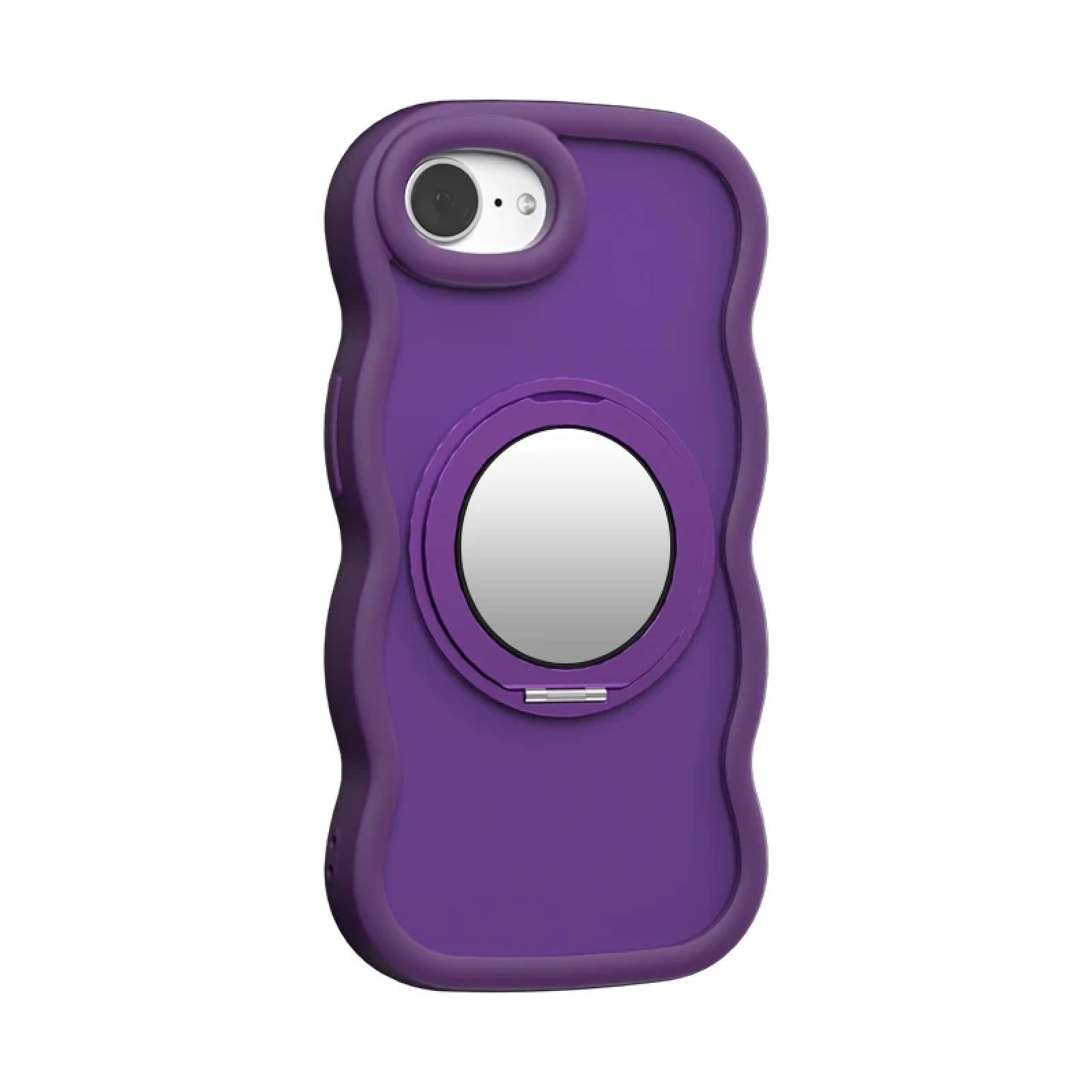 Coque violette iPhone 16 Pro Max antichoc idéale pour charger sans fil au bureau - 7