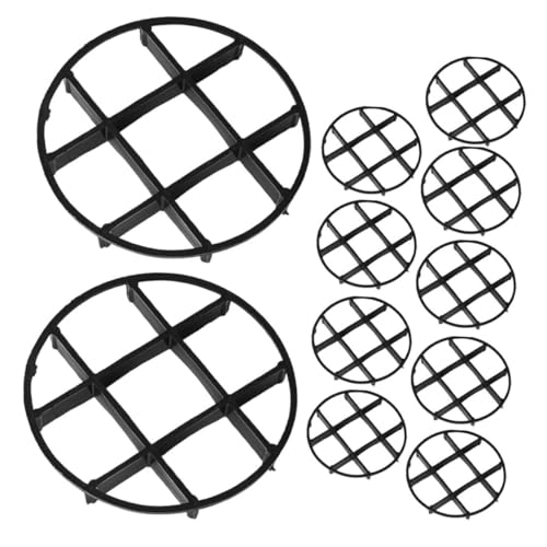 OUNONA 10個 花鉢置く台 プラスチック製 熱絶縁と排水促進 床やデッキの傷防止に 屋外屋内兼用 鉢底ポット用支柱 植木鉢下敷くで根腐れ防止