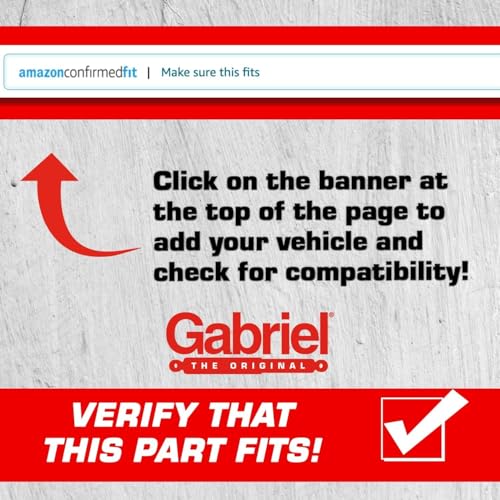 Image of Gabriel G63868 Ultra Truck Rear Shock Absorbers for 02-07 Buick Rendezvous; 01-05 Pontiac Aztek AWD (1 Pack)
