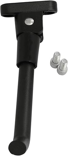 LQ Industrial Scooter Kickstand negro Scooter eléctrico reemplazo soporte de estacionamiento pies soporte soporte para scooter eléctrico M365