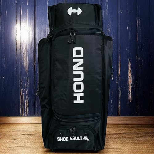 Image of HOUND 251 NOT Out Duffle Cricket Kit Bag (Black)