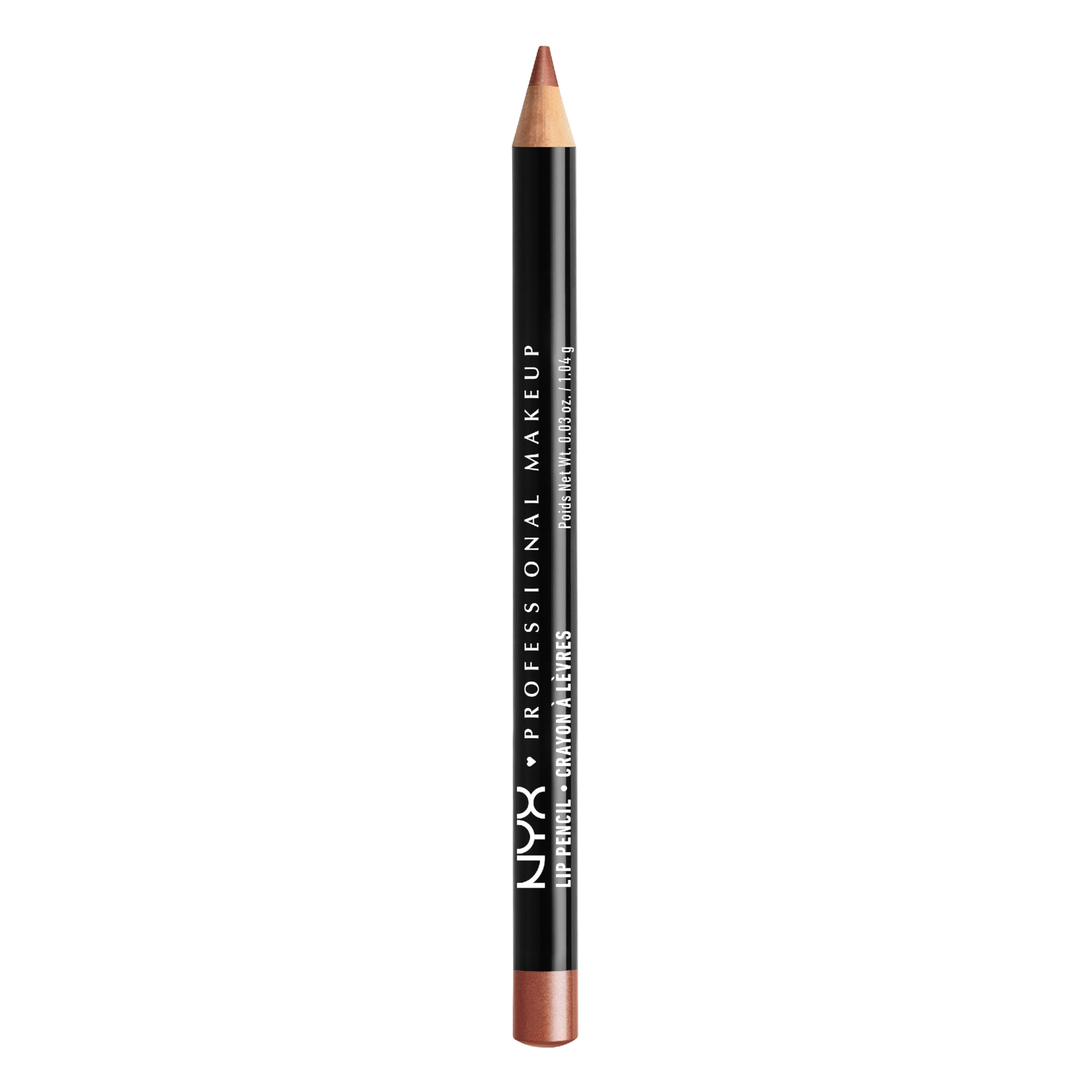 NYX Professional Makeup Slim Eye Pencil, Creamy Long-Wearing Eyeliner with Bleed-Resistant Formula, Precise Sharpenable Tip for Defined Eye Looks, Shade: 828 Ever
