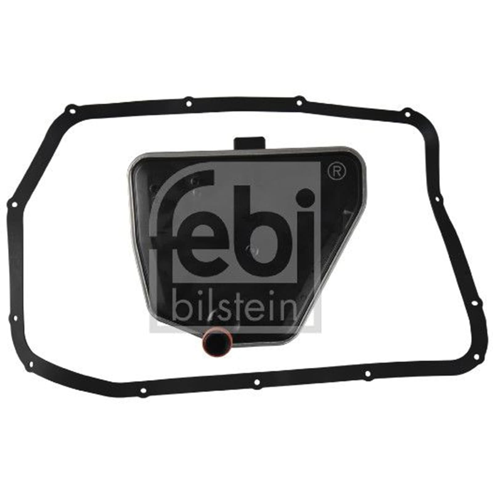 febi bilstein 176671 zestaw filtrów oleju przekładniowego do automatycznej skrzyni biegów, z uszczelką miski olejowej, 1 sztuka